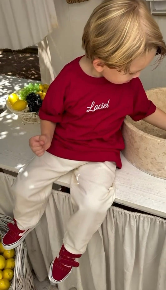 Balloon Pants - Beige - 2-7Y